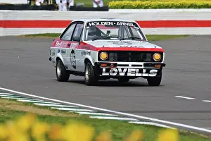 Prints of Dave Devine, Rob Huff, Ford Escort RS2000, Win Percy Trophy for Group 1 saloon cars with an engine capacity below 2800cc, that raced in the years 1970 to 1982, a two driver forty five minute race Goodwood 82nd Members Meeting Prints: CZ1_7160 Dave Devine, Rob Huff, Ford Escort RS2000.jpg
