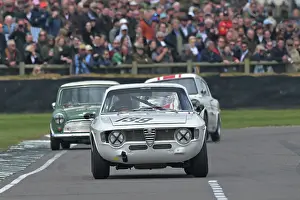 Prints of Christiaen van Lanschot, Alfa Romeo Giulia Sprint GTA, Whitmore Cup, a twenty minute single driver race for saloon cars with an engine capacity below 2 litres that competed in the years 1960 to 1966 Goodwood 82nd Members Meeting Prints: CZ1_9411 Christiaen van Lanschot, Alfa Romeo Giulia Sprint GTA.jpg