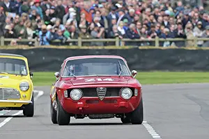 Prints of Matthew Holme, Alfa Romeo Giulia Sprint GTA, Whitmore Cup, a twenty minute single driver race for saloon cars with an engine capacity below 2 litres that competed in the years 1960 to 1966 Goodwood 82nd Members Meeting Prints: CZ1_9417 Matthew Holme, Alfa Romeo Giulia Sprint GTA.jpg