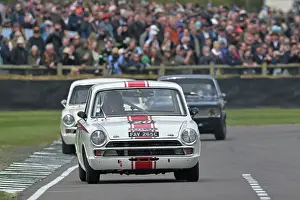 Prints of Nick Jarvis, Ford Lotus Cortina Mk1, Whitmore Cup, a twenty minute single driver race for saloon cars with an engine capacity below 2 litres that competed in the years 1960 to 1966 Goodwood 82nd Members Meeting Prints: CZ1_9421 Nick Jarvis, Ford Lotus Cortina Mk1.jpg