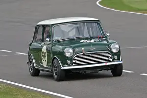 Prints of Nicholas Padmore, Morris Mini Cooper S, Whitmore Cup, a twenty minute single driver race for saloon cars with an engine capacity below 2 litres that competed in the years 1960 to 1966 Goodwood 82nd Members Meeting Prints: CZ1_9511 Nicholas Padmore, Morris Mini Cooper S.jpg