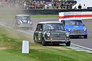 Prints of Getting back on track, Aimee Watts, Morris Mini Cooper S, Whitmore Cup Goodwood 82nd Members Meeting Prints: CZ1_9520 Aimee Watts, Morris Mini Cooper S.jpg