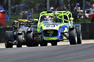 Prints of Justin Armstrong, Caterham 420R, 2025 Dutch Barn Vodka Caterham Seven Championship UK, two twenty minute races over the weekend, in the iconic Caterham Seven BTCC Brands Hatch May 2025 Prints: CZ2_4834 Justin Armstrong, Caterham 420R.jpg