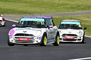 Prints of Craig Morgan, Chandler Motorsport, 2025 Vertu MINI Challenge Trophy, two twenty minute races a over the weekend, single marque racing BTCC Brands Hatch May 2025 Prints: CZ2_4863 Craig Morgan, Chandler Motorsport.jpg