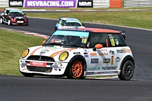 Prints of Harry Smith, Chandler Motorsport, 2025 Vertu MINI Challenge Trophy, two twenty minute races a over the weekend, single marque racing BTCC Brands Hatch May 2025 Prints: CZ2_4867 Harry Smith, Chandler Motorsport.jpg
