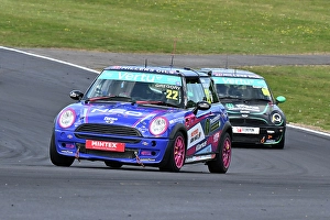 Prints of Ashley Gregory, Ashley Gregory Racing, 2025 Vertu MINI Challenge Trophy, two twenty minute races a over the weekend, single marque racing BTCC Brands Hatch May 2025 Prints: CZ2_4878 Ashley Gregory, Ashley Gregory Racing.jpg