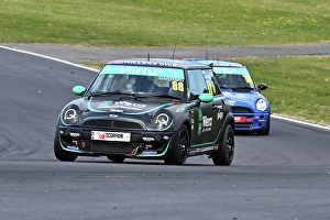 Prints of Alfie Garford, Wera Alliance Racing Academy, 2025 Vertu MINI Challenge Trophy, two twenty minute races a over the weekend, single marque racing BTCC Brands Hatch May 2025 Prints: CZ2_4879 Alfie Garford, Wera Alliance Racing Academy.jpg