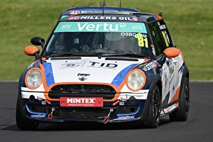 Prints of Luca Marinoni Osborne, Westbourne Motorsport, 2025 Vertu MINI Challenge Trophy, two twenty minute races a over the weekend, single marque racing BTCC Brands Hatch May 2025 Prints: CZ2_5004 Luca Marinoni Osborne, Westbourne Motorsport.jpg