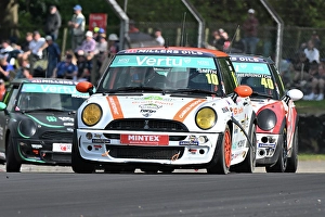 Prints of Harry Smith, Chandler Motorsport, 2025 Vertu MINI Challenge Trophy, two twenty minute races a over the weekend, single marque racing BTCC Brands Hatch May 2025 Prints: CZ2_5056 Harry Smith, Chandler Motorsport.jpg