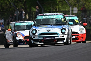 Prints of Gabe Fairbrother, EXCELR8 Motorsport, 2025 Vertu MINI Challenge Trophy, two twenty minute races a over the weekend, single marque racing BTCC Brands Hatch May 2025 Prints: CZ2_5059 Gabe Fairbrother, EXCELR8 Motorsport.jpg