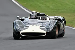 Masters Sports Cars Legends Prints: CZ2_8507 Steve Seaman, Andrew Newall, Lola T70 Mk2 Spyder.jpg