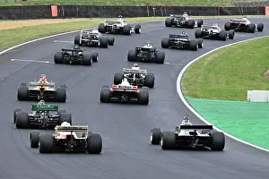 Masters Racing Legends For 1966-1985 F1 Cars Prints: CZ2_8536 Heading to the grid for the start.jpg