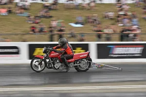 Prints of Claire Rule, Suzuki GSX1100, Spinal Tap, Old School Stockers (aka Nostalgia Pro Stock Bike) features bikes from the 70's and 80's Dragstalgia Santa Pod June 2025 Prints: CZ2_9750 Claire Rule, Suzuki GSX1100, Spinal Tap.jpg
