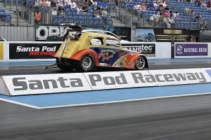 Prints of Ian Merryweather, Mary Poppins, Supercharged Outlaws, Supercharged Outlaws, With a style of racers more commonly seen in the US of A, this is a group of widely differing styles Dragstalgia Santa Pod June 2025 Prints: CZ3_0073 Ian Merryweather, Mary Poppins, Supercharged Outlaws.jpg