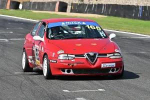 Prints of Andy Winterton, Alfa Romeo 156, Hitek Alfa Romeo and Italian Intermarque Championship, Festival Italia, two 20 minute races Festival Italia Brands Hatch August 2025 Prints: CZ3_5657 Andy Winterton, Alfa Romeo 156.jpg