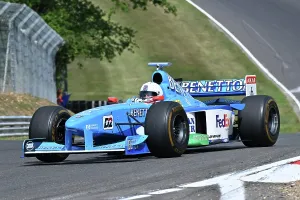 Prints of Robert Spencer, Benetton B198, driven by Alexander Wurz in the 1998 F1 season, F1 Demonstration Festival Italia Brands Hatch August 2025 Prints: CZ3_5834 Robert Spencer, Benetton B198.jpg