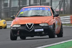 Prints of John Griffiths, Alfa Romeo 155 V6, Hitek Alfa Romeo and Italian Intermarque Championship, Festival Italia, two 20 minute races Festival Italia Brands Hatch August 2025 Prints: CZ3_5970 John Griffiths, Alfa Romeo 155 V6.jpg