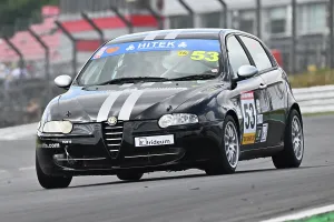 Prints of George Warren, Alfa Romeo 147, Hitek Alfa Romeo and Italian Intermarque Championship, Festival Italia, two 20 minute races Festival Italia Brands Hatch August 2025 Prints: CZ3_5987 George Warren, Alfa Romeo 147.jpg