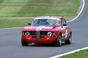 Prints of Peter Forfar, Alfa Romeo GT Sprint, Pre-85 Alfa Romeo and Italian Intermarque Classico, two 20 minute races, with cars split into six classes A-F, Class A - Saloon's/Sports unto 1600cc Festival Italia Brands Hatch August 2025 Prints: CZ3_6118 Peter Forfar, Alfa Romeo GT Sprint.jpg