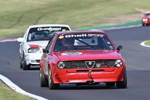 Prints of Thomas Hendrie, Alfa Romeo Sud Sprint, Pre-85 Alfa Romeo and Italian Intermarque Classico, two 20 minute races, with cars split into six classes A-F, Class A - Saloon's/Sports unto 1600cc Festival Italia Brands Hatch August 2025 Prints: CZ3_6491 Thomas Hendrie, Alfa Romeo Sud Sprint.jpg
