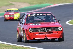Prints of Thomas Hendrie, Alfa Romeo Sud Sprint, Pre-85 Alfa Romeo and Italian Intermarque Classico, two 20 minute races, with cars split into six classes A-F, Class A - Saloon's/Sports unto 1600cc Festival Italia Brands Hatch August 2025 Prints: CZ3_6512 Thomas Hendrie, Alfa Romeo Sud Sprint.jpg