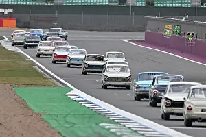 Transatlantic Touring Car Trophy Pre-1966, Prints: CZ3_7535 Over a dozen Ford Lotus Cortinas on the Hamilton Straight.jpg