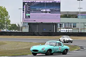 Andy Newall Prints: CZ3_7962 Rhea Sautter, Andy Newall, Jaguar E-Type.jpg