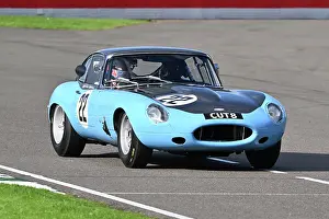 Tourist Trophy Races Prints: CZ4_4413 Chris Buncombe, Jenson Button, Jaguar E-Type FHC.jpg