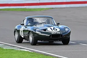 Tourist Trophy Races Prints: CZ4_4422 Lukas Halusa, Andre Lotterer, Jaguar E-Type lightweight lowdrag coupe.jpg