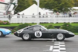 Tourist Trophy Races Prints: CZ4_5558 Lukas Halusa, Andre Lotterer, Jaguar E-Type lightweight lowdrag coupe.jpg