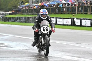 Michael Russell Prints: CZ4_5758 Michael Russell, Emanuele Pirro, Norton Manx.jpg