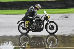 Keith Bush Prints: CZ4_6168 Keith Bush, David Johnson, Norton Manx 30M.jpg