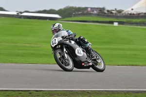 Classic Motor Cycles Prints: CZ4_8299 Andy Hornby, Michael Dunlop, Manx Norton.jpg