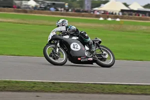 Classic Motor Cycles Prints: CZ4_8300 Andy Hornby, Michael Dunlop, Manx Norton.jpg