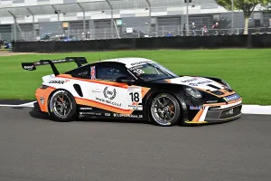 Wet Weather Tyres Prints: CZ4_8856 Sebastian Hopkins, Team Parker Racing, Porsche 911 GT3 Cup.jpg