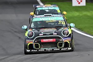 Prints of Max Edmundson, Pro Alloys Racing, MINI F56 JCW, 2025 Vertu MINI Challenge three twenty minute races a over the weekend, single marque racing, cars being based on the MINI F56 JCW 3 door Hatchback BTCC Brands Hatch October 2025 Prints: CZ5_2180 Max Edmundson, Pro Alloys Racing, MINI F56 JCW.jpg