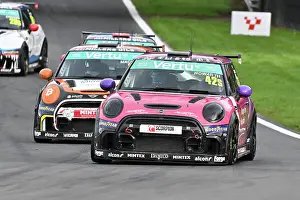 Prints of Henry Howarth, Jamsport Racing UK, MINI F56 JCW Sport, 2025 Vertu MINI Challenge three twenty minute races a over the weekend, single marque racing BTCC Brands Hatch October 2025 Prints: CZ5_2194 Henry Howarth, Jamsport Racing UK, MINI F56 JCW Sport.jpg