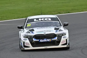 Prints of Charles Rainford, BMW 330i M Sport, LKQ Euro Car Parts Racing with WSR, 2025 Kwik Fit British Touring Car Championship, BTCC, the final Rounds 28, 29 and 30 of the 2025 racing season BTCC Brands Hatch October 2025 Prints: CZ5_2541 Charles Rainford, BMW 330i M Sport, LKQ Euro Car Parts Racing with WSR.jpg
