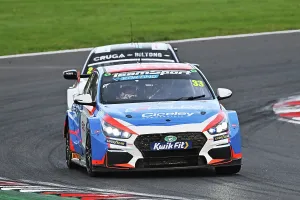 Prints of Adam Morgan, Hyundai i30N, Team VERTU, 2025 Kwik Fit British Touring Car Championship, BTCC, the final Rounds 28, 29 and 30 of the 2025 racing season, held on the full Grand Prix circuit BTCC Brands Hatch October 2025 Prints: CZ5_2565 Adam Morgan, Hyundai i30N, Team VERTU.jpg