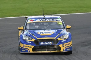 Prints of Ashley Sutton, Ford Focus ST, NAPA Racing UK, 2025 Kwik Fit British Touring Car Championship, BTCC, the final Rounds 28, 29 and 30 of the 2025 racing season, held on the full Grand Prix circuit BTCC Brands Hatch October 2025 Prints: CZ5_2576 Ashley Sutton, Ford Focus ST, NAPA Racing UK.jpg