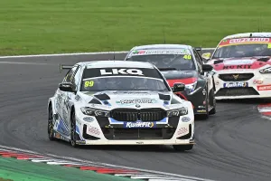 Prints of Charles Rainford, BMW 330i M Sport, LKQ Euro Car Parts Racing with WSR, 2025 Kwik Fit British Touring Car Championship, BTCC, the final Rounds 28, 29 and 30 of the 2025 racing season BTCC Brands Hatch October 2025 Prints: CZ5_2587 Charles Rainford, BMW 330i M Sport, LKQ Euro Car Parts Racing with WSR.jpg