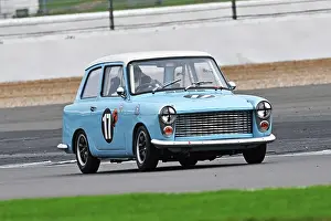 Prints of Alex Ham, Austin A40 Speedwell, HRDC Allstars, a fifteen minute dry qualifying session followed by a thirty minute race in pouring rain, a single driver event for pre-1966 Sports Motor Racing Legends, Silverstone, October 2025 Prints: CZ5_2754 Alex Ham, Austin A40 Speedwell.jpg