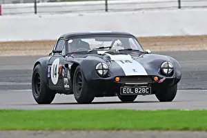 Prints of John Spiers, TVR Griffith, HRDC Allstars, a fifteen minute dry qualifying session followed by a thirty minute race in pouring rain, a single driver event for pre-1966 Sports Motor Racing Legends, Silverstone, October 2025 Prints: CZ5_2758 John Spiers, TVR Griffith.jpg