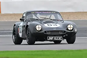 Prints of John Davison, TVR Griffith, HRDC Allstars, a fifteen minute dry qualifying session followed by a thirty minute race in pouring rain, a single driver event for pre-1966 Sports Motor Racing Legends, Silverstone, October 2025 Prints: CZ5_2762 John Davison, TVR Griffith.jpg