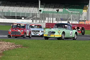 Mark Daniell Prints: CZ5_4836 Marc Wojtanowski, Mini Cooper, Mark Daniell, MG MGA Twin Cam.jpg