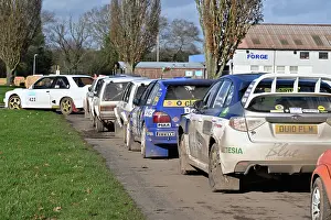 Car Rally Prints: CZ5_5712 Lined up ready to enter the stage.jpg