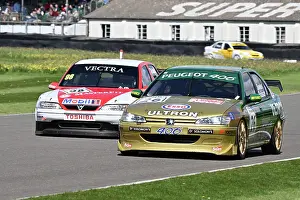 Steve Soper Prints: CZ5_8492 Steve Soper, Peugeot 406, John Cleland, Vauxhall Vectra.jpg