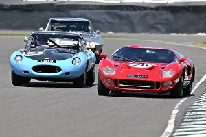 Sports Prototypes Prints: CZ5_8608 Jenson Button, Jaguar E-Type FHC, Richard Meins, Ford GT40.jpg