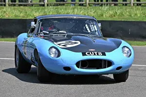 Sports Prototypes Prints: CZ6_0451 Jenson Button, Jaguar E-Type FHC.jpg