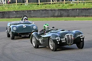 Motor Racing Post War Cars Prints: CZ6_1191 Martin Stretton, Frazer Nash Mille Miglia, Gary Pearson, Jaguar XK120 Mistral.jpg